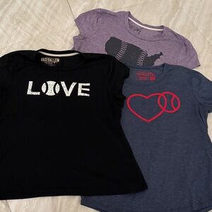 Baseballism Women’s Baseball ⚾️ Tee Bundle ♥️